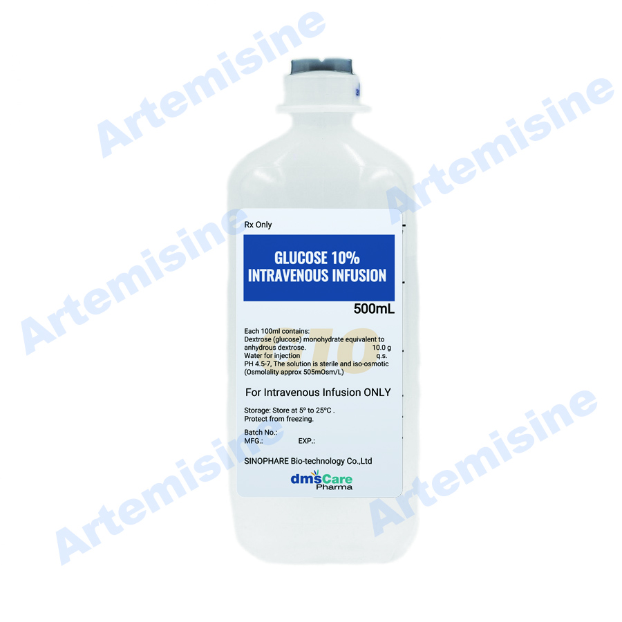10% Glucose Dextrose Injection packaging