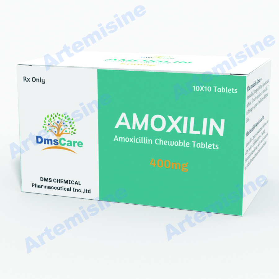 Amoxicillin Chewable Tablets packaging