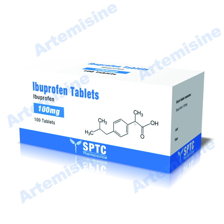 Ibuprofen Tablets packaging