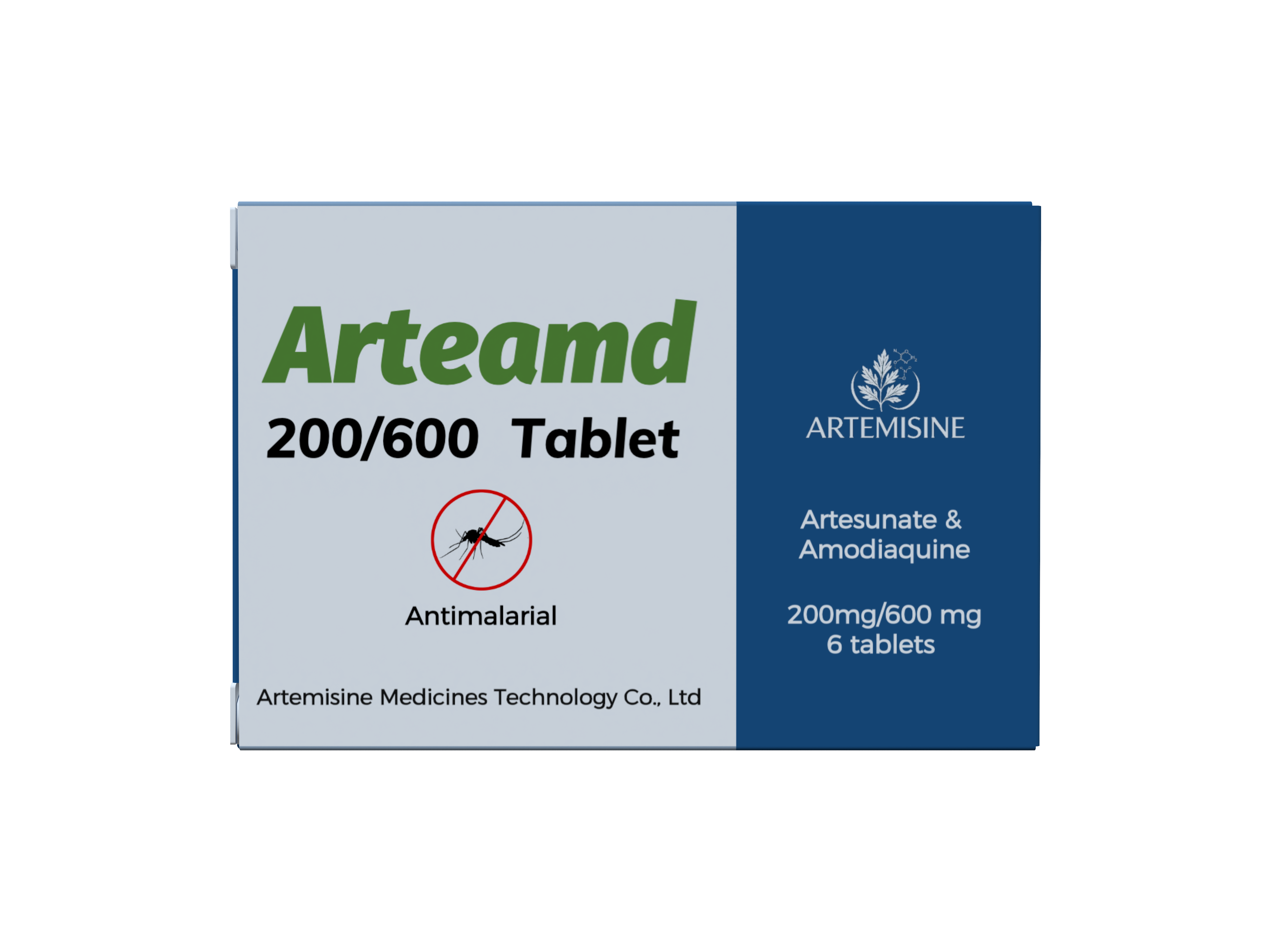 Artesunate Amodiaquine Tablets packaging