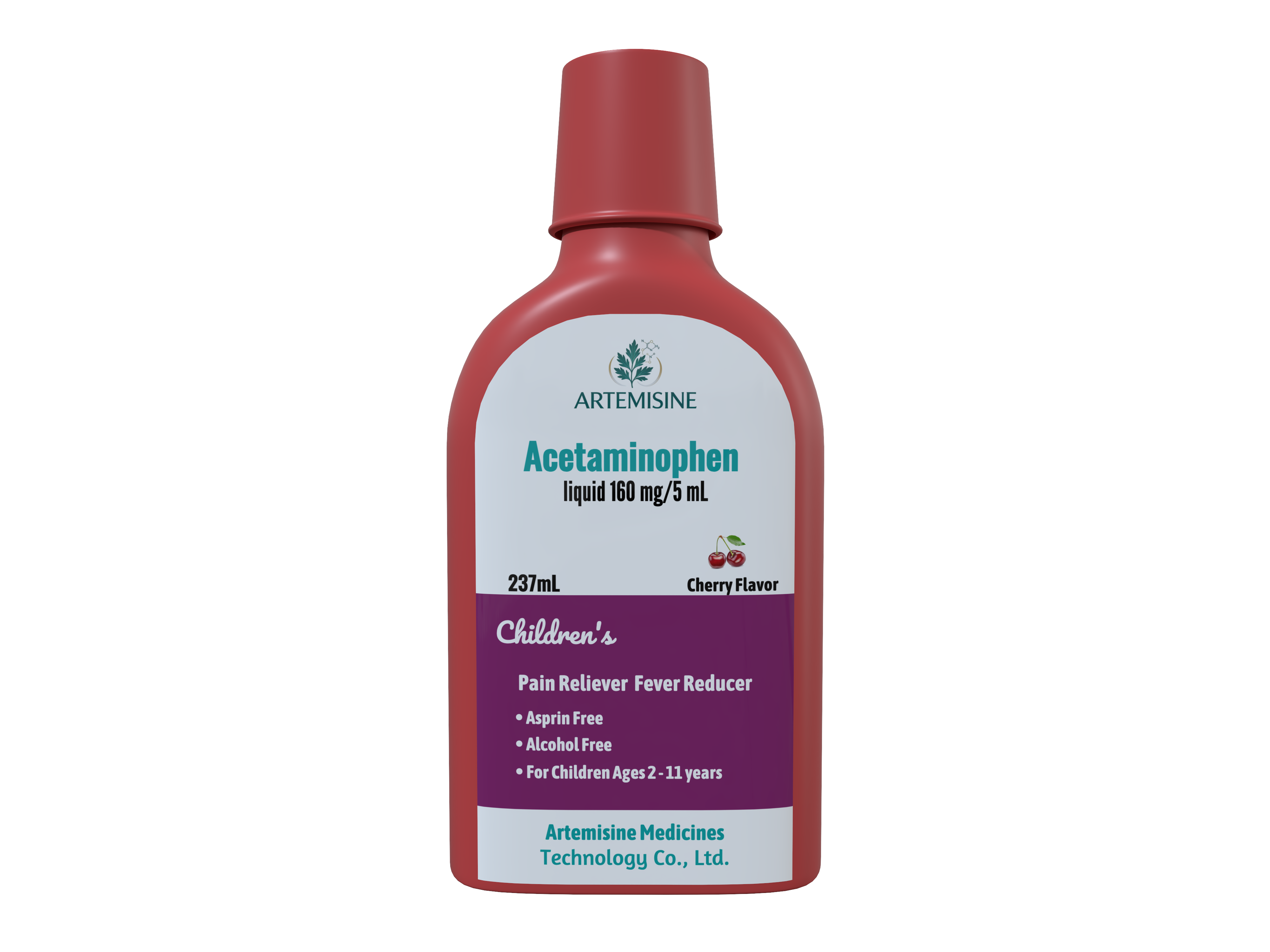 Paracetamol Oral Solution  For Children packaging