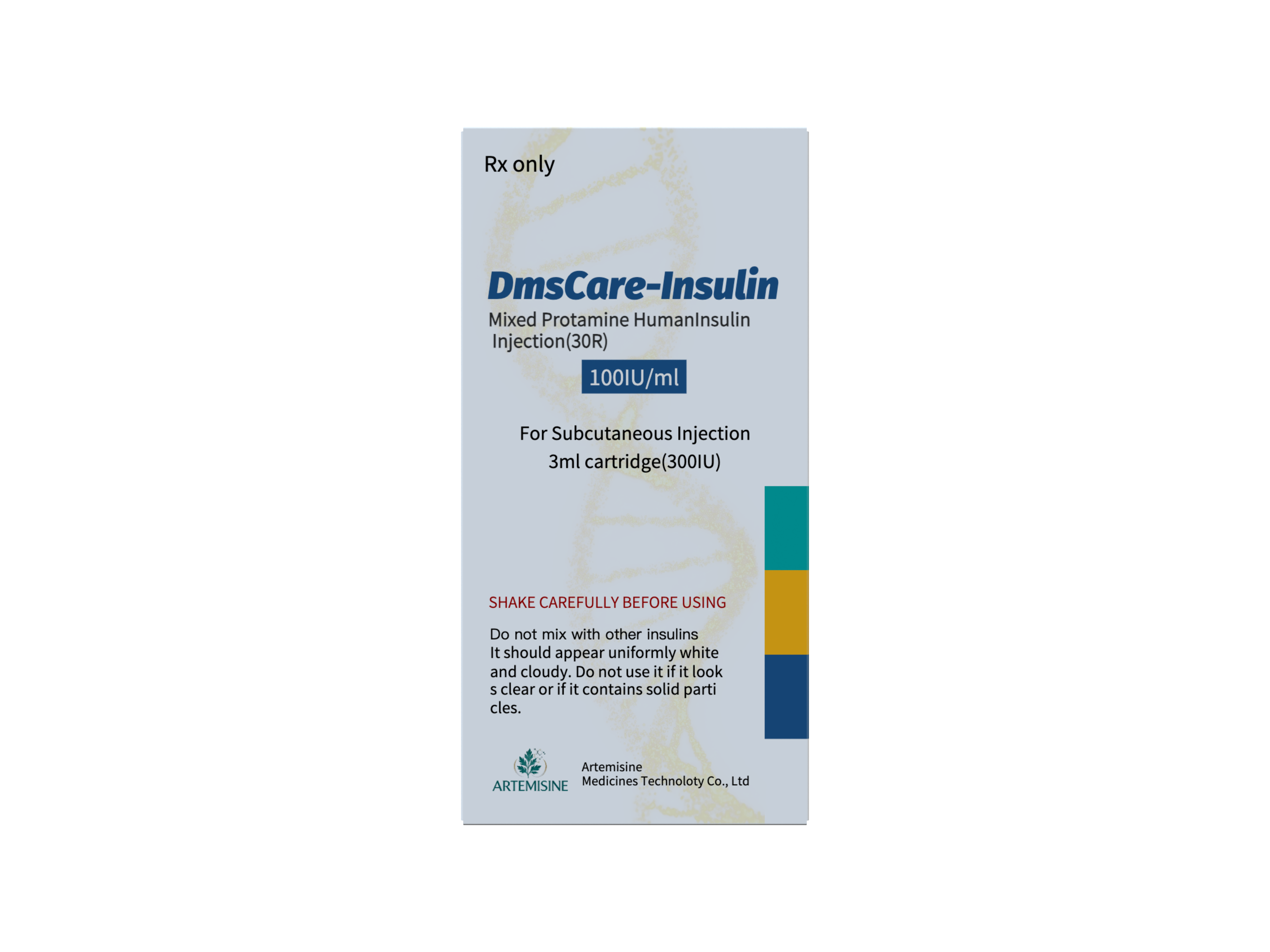 Mixed Protamine Human Insulin packaging